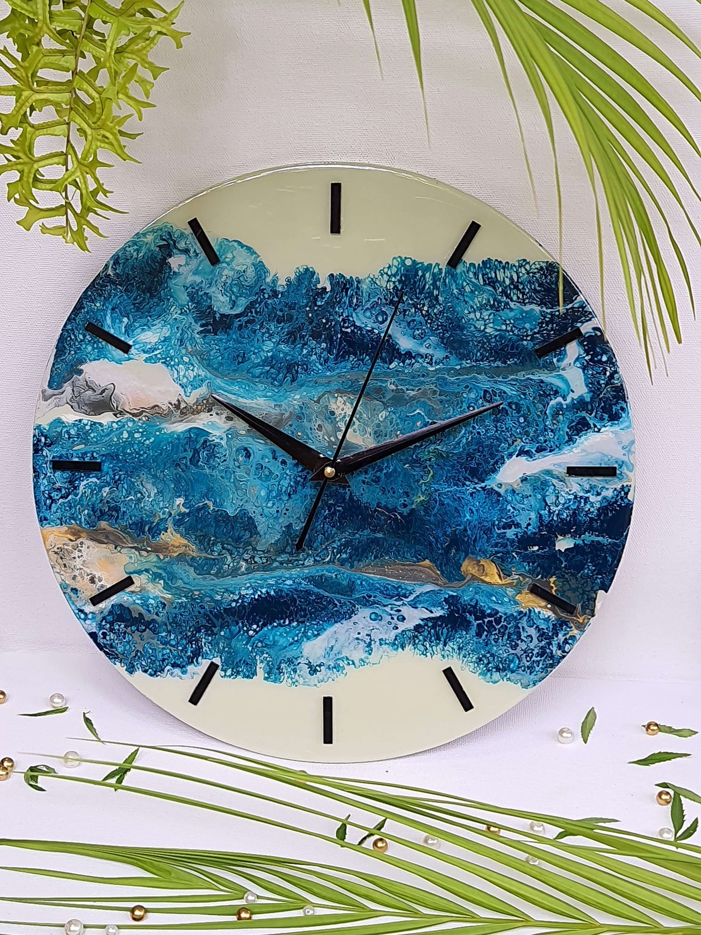Resin Wall Clock 12012