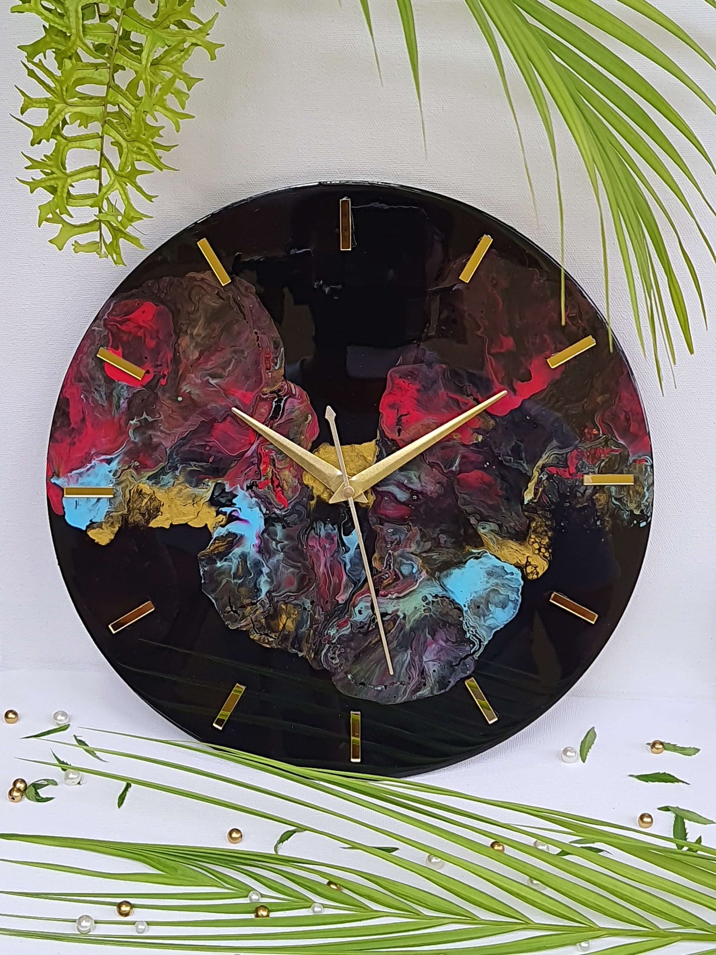 Resin Wall Clock 12001