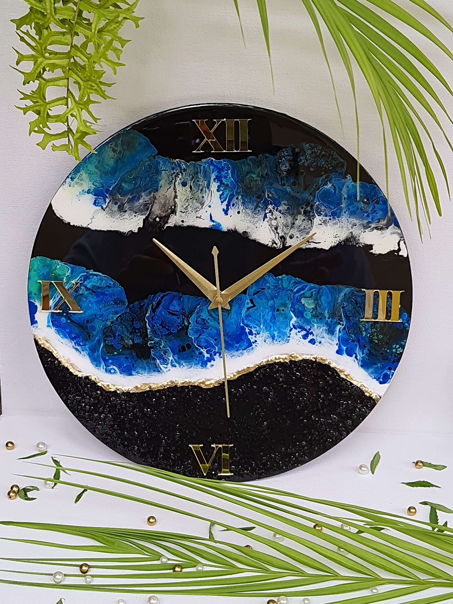 Resin Wall Clock 12003