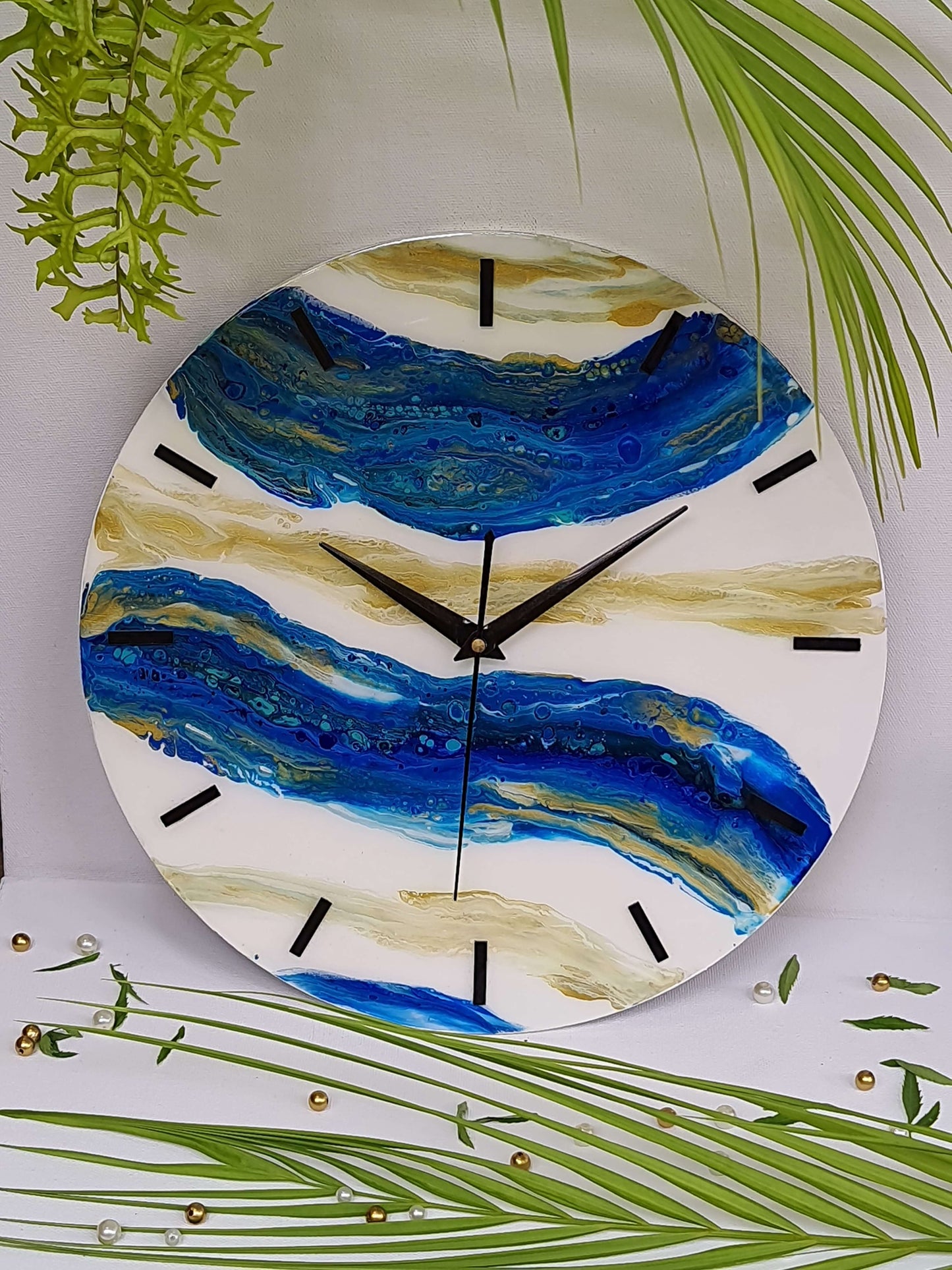 Resin Wall Clock 12008