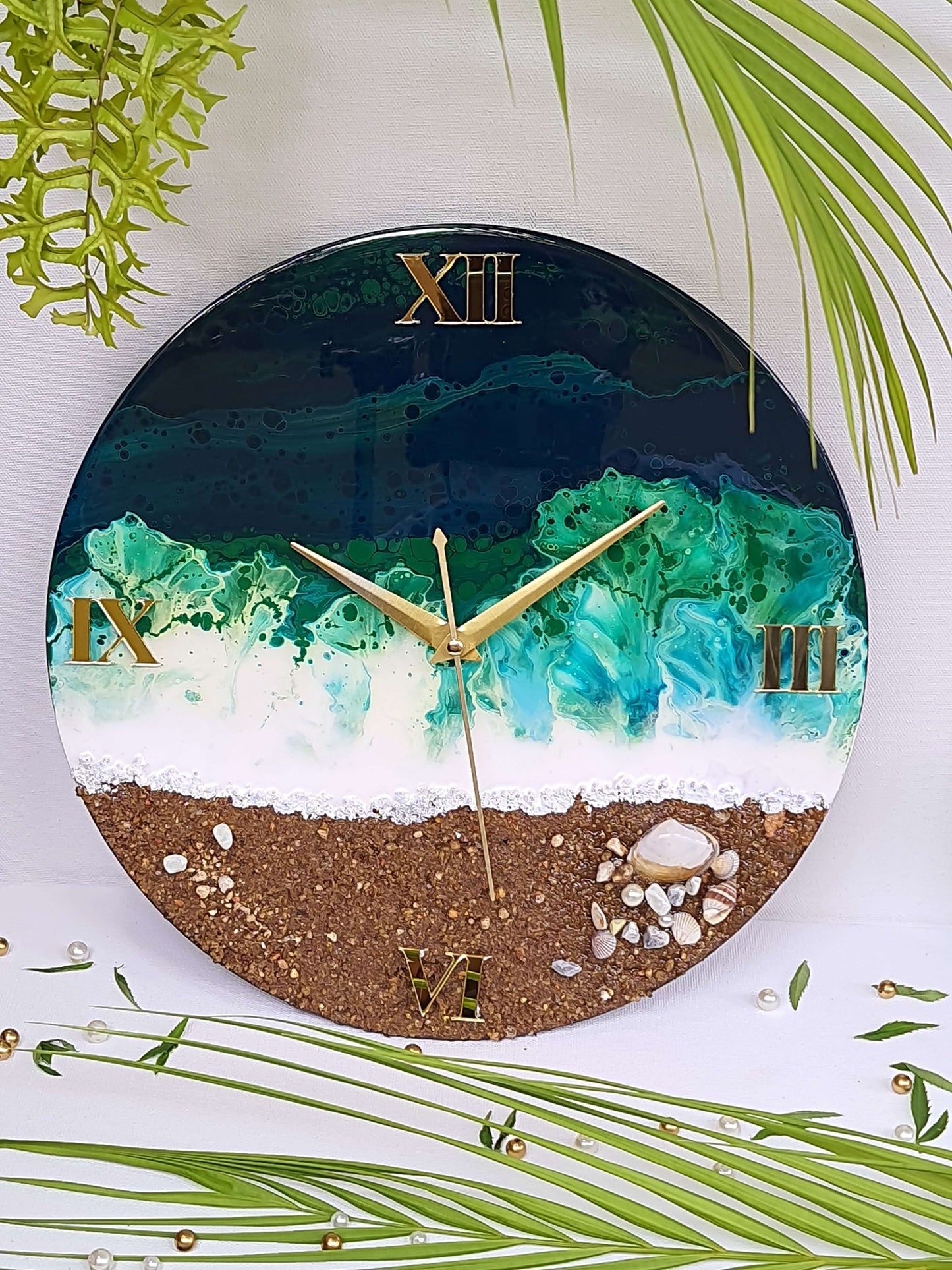 Resin Wall Clock 12014