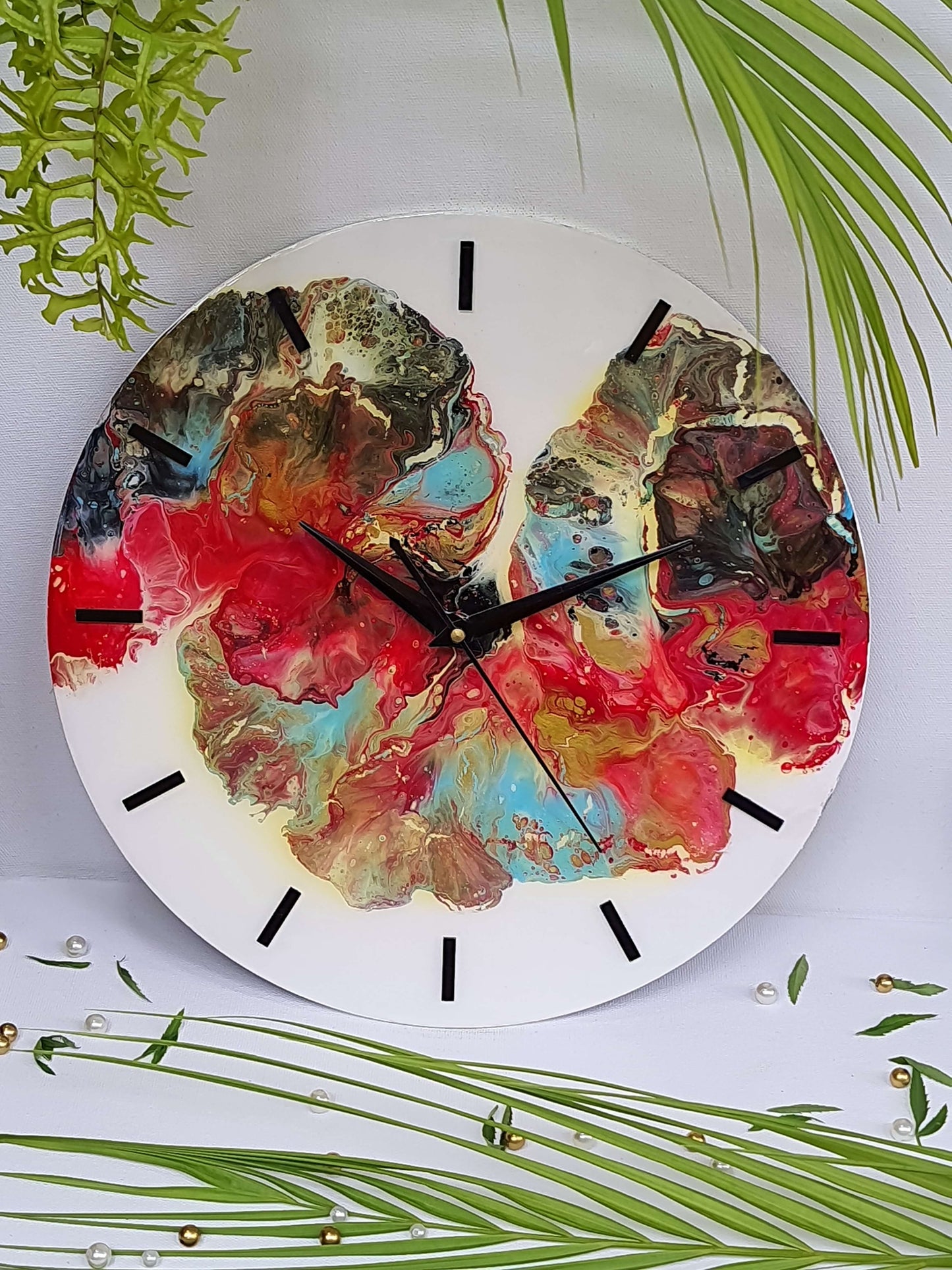 Resin Wall Clock 12020