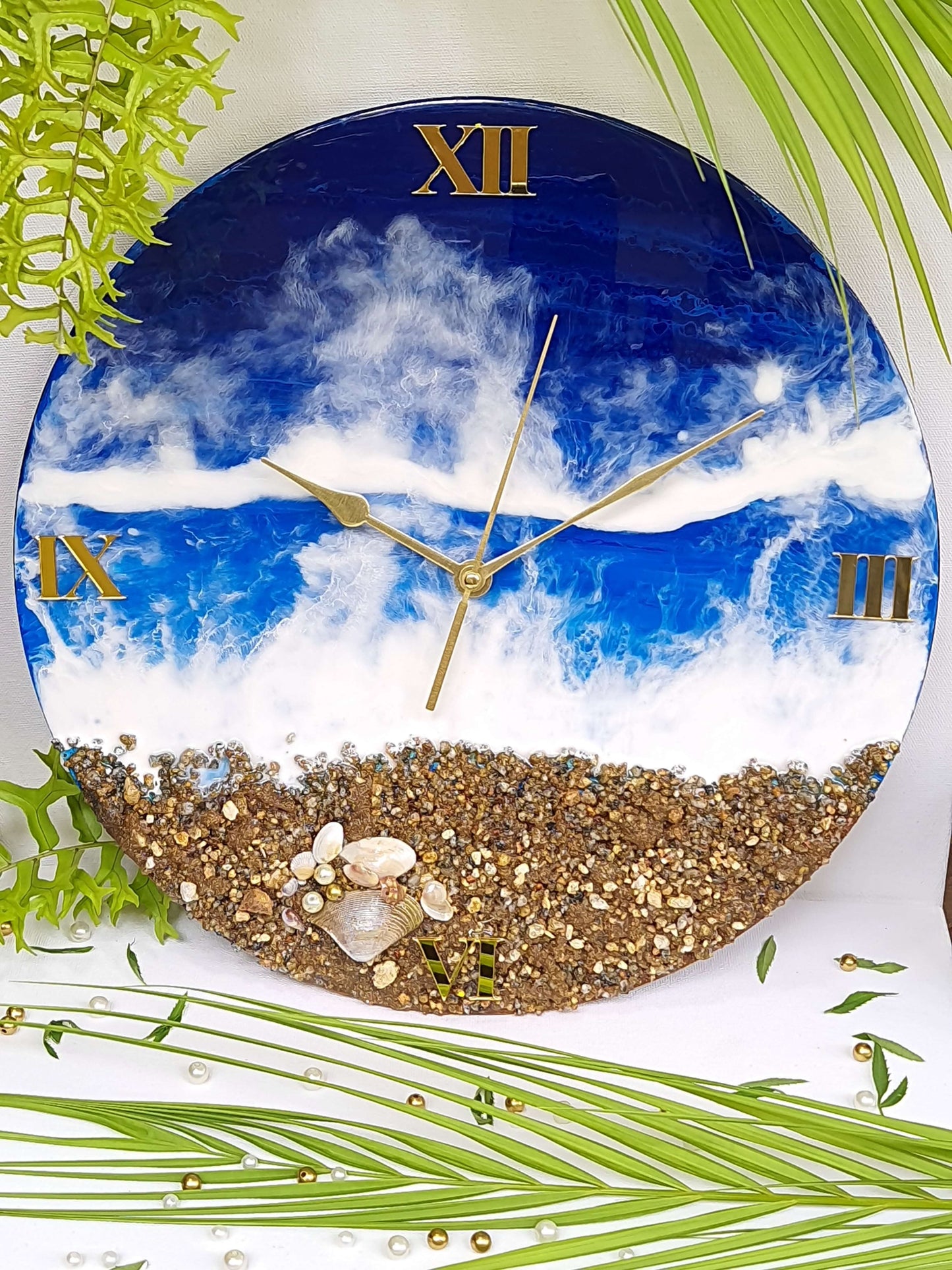 Resin Wall Clock 14003