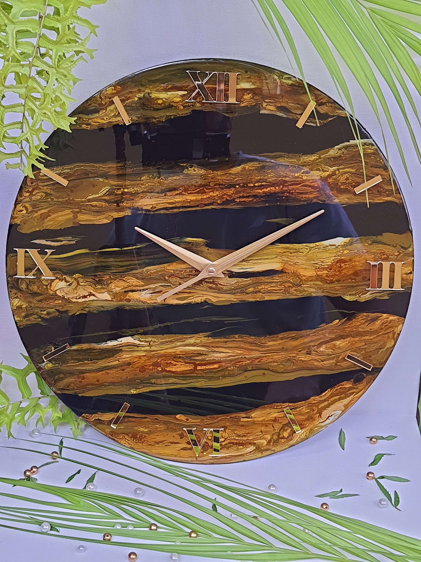 Resin Wall Clock 14016