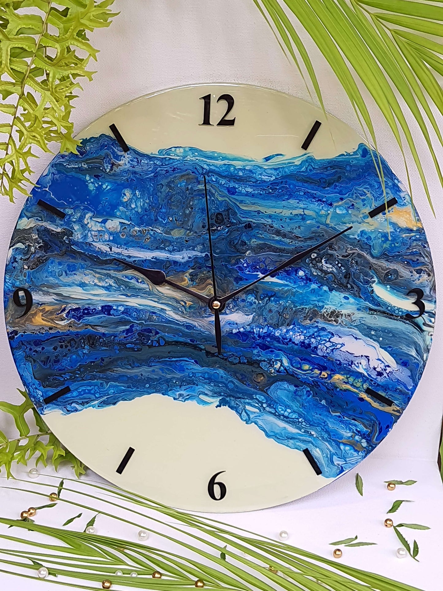 Resin Wall Clock 14021