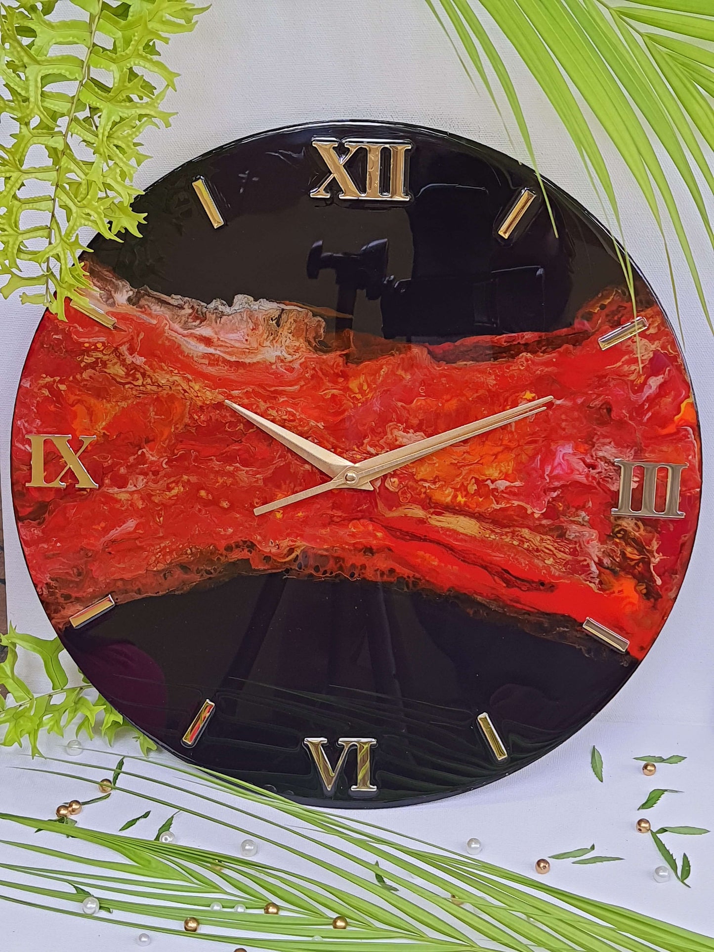 Resin Wall Clock 14022